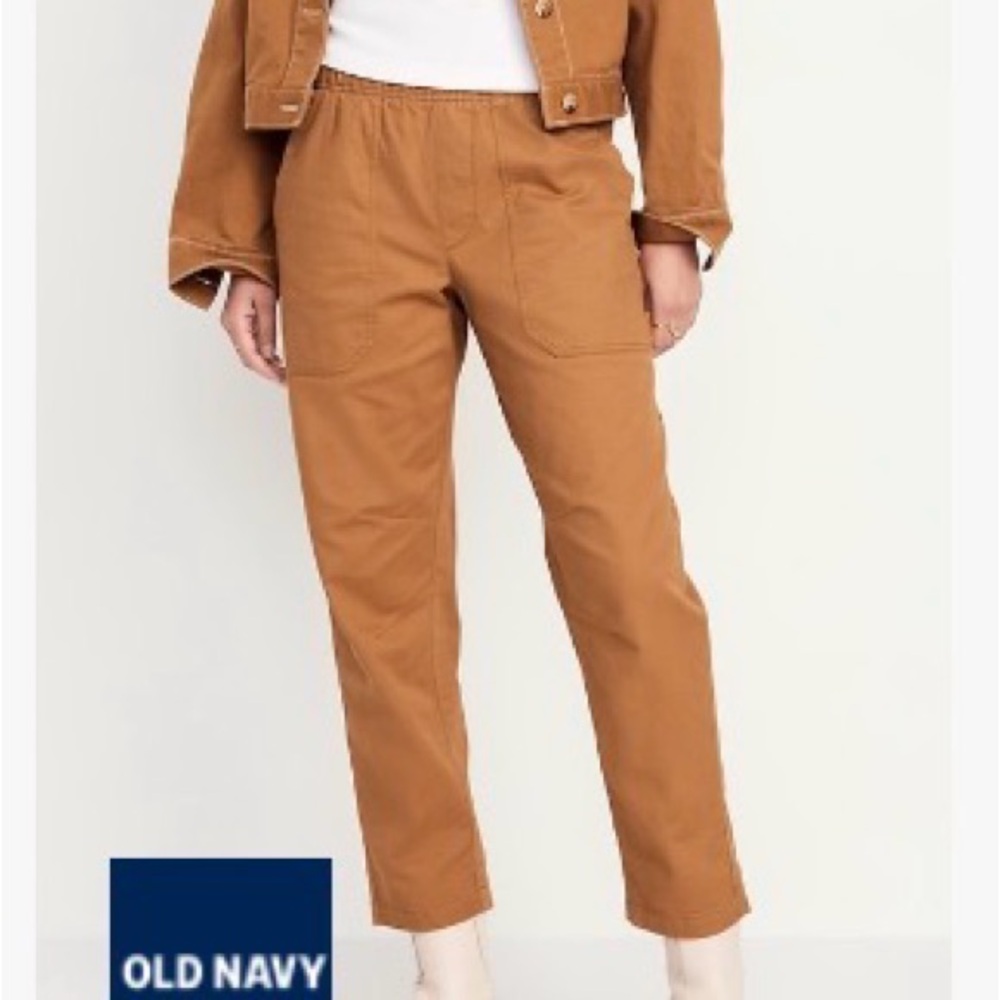Old Navy High-Waisted Pulla Utility Pants 3x NWT